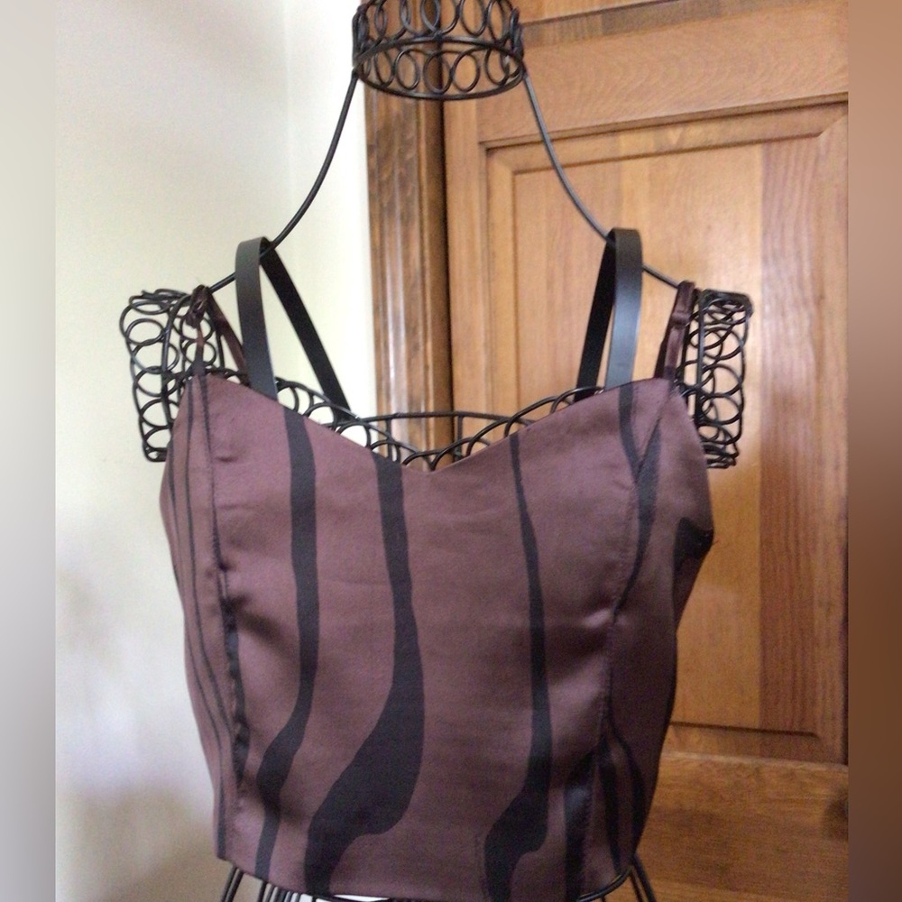 House of Harlow zebra print cami, New - Picture 5 of 9